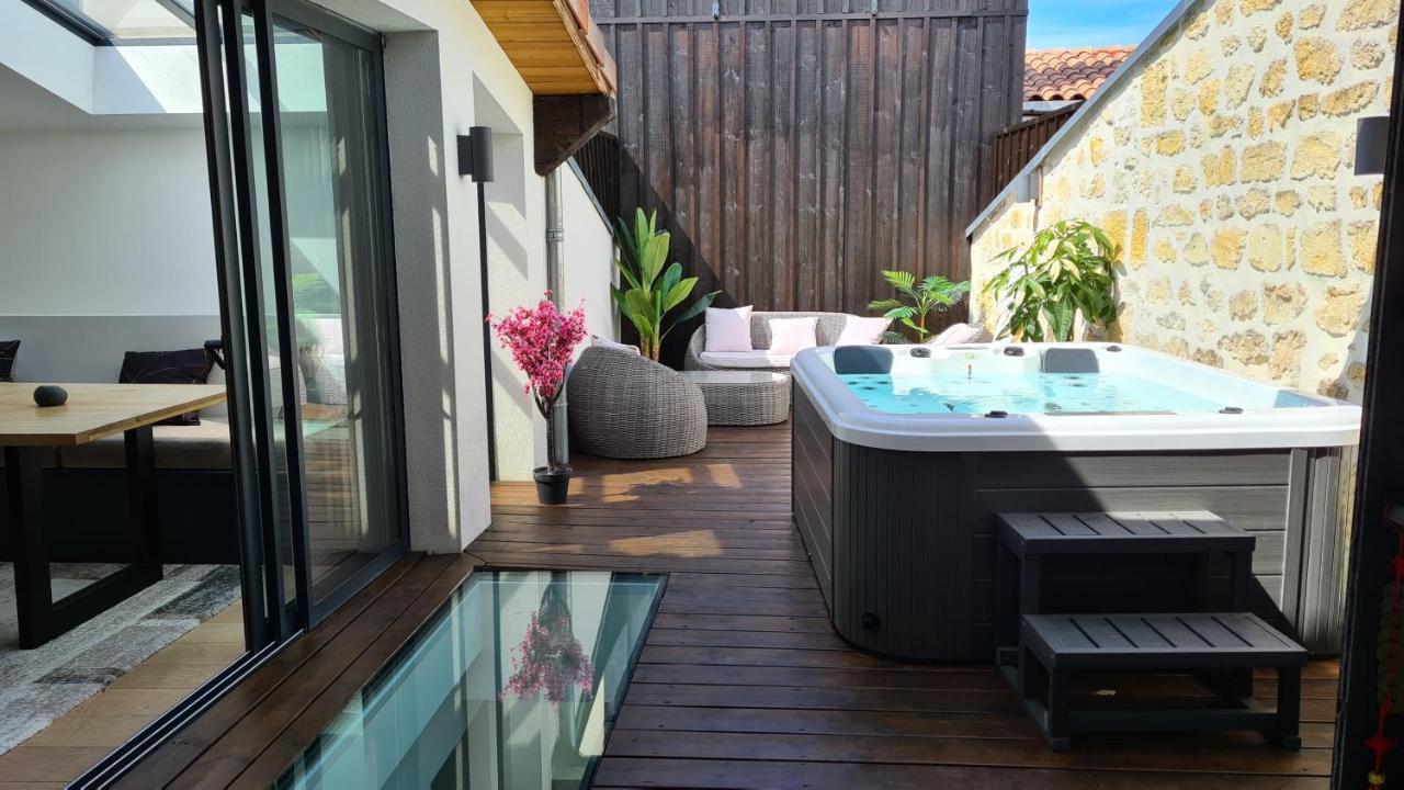 Villa Rousseau - Jacuzzi & Cinema Dans Bordeaux Bagian luar foto