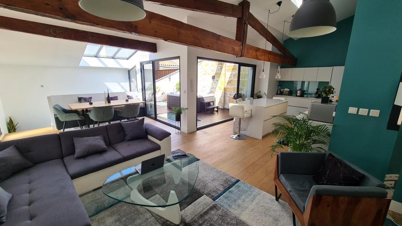 Villa Rousseau - Jacuzzi & Cinema Dans Bordeaux Bagian luar foto